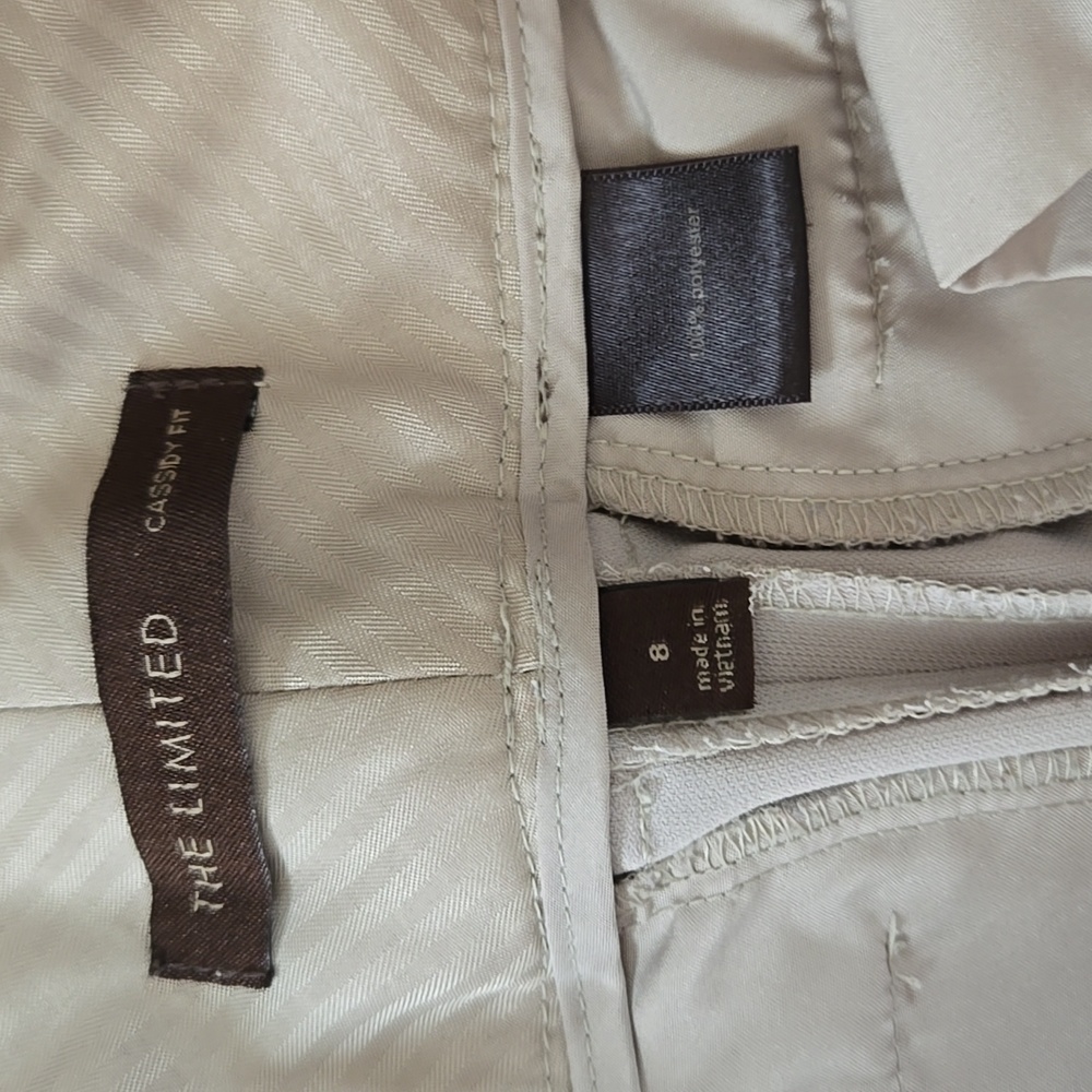 PA43 Limited Cassidy Trouser Mid Rise Pockets VTG Corporate Sleek Professional - Picture 11 of 12